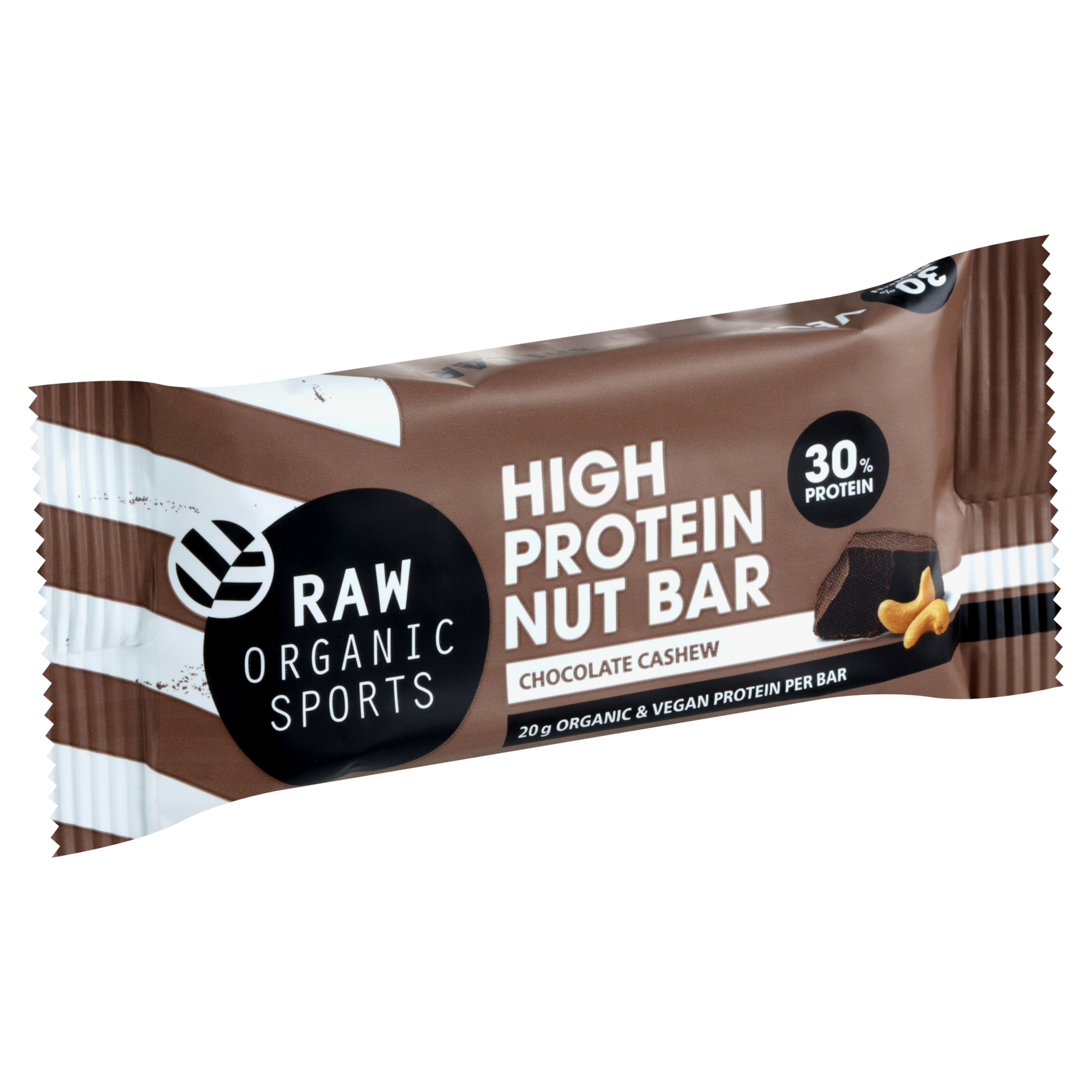 Biologische high protein reep met citroen en pompoenpitten – Raw Organic Sports