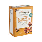 Cereal bites latte macchiato