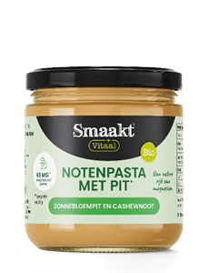 Smaakt Vitaal Biologische Notenpasta met Pit – Rijk aan magnesium