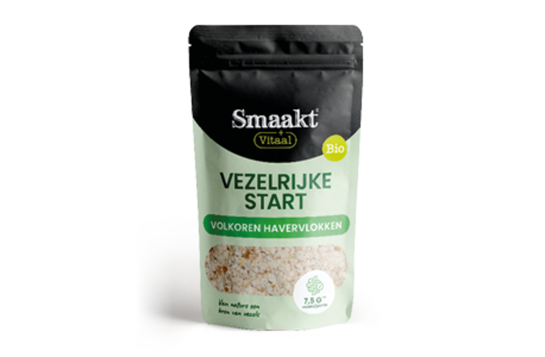 Smaakt Vitaal Fibre-Rich Oat Start – Organic oat blend high in fibre