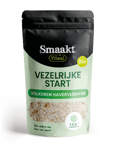 Smaakt Vitaal Fibre-Rich Oat Start – Organic oat blend high in fibre