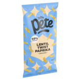 Organic lentil snacks paprika – crunchy lentil twists by Better Pete