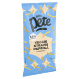 Organic veggie straws paprika – crunchy vegetable snack by Better Pete