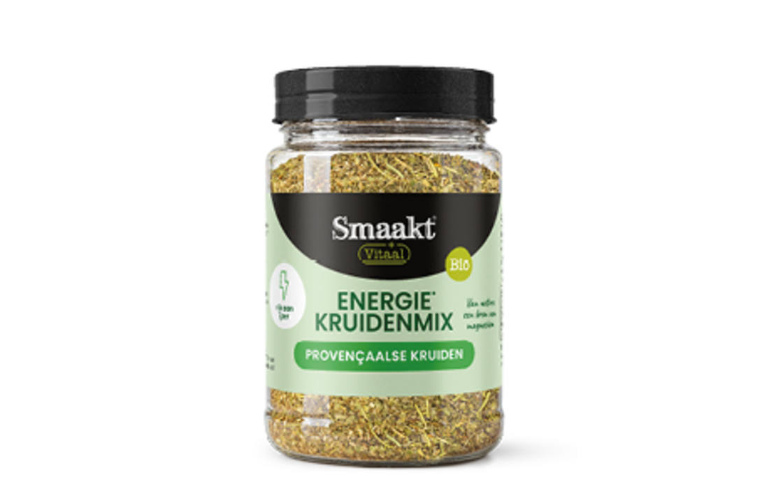 Smaakt Vitaal Energie Kruiden Mix – Biologische hartige mix rijk aan eiwit en vezels