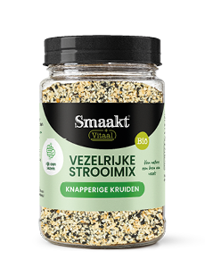 Smaakt Vitaal Vezelrijke Strooi Mix – Biologische topping rijk aan vezels
