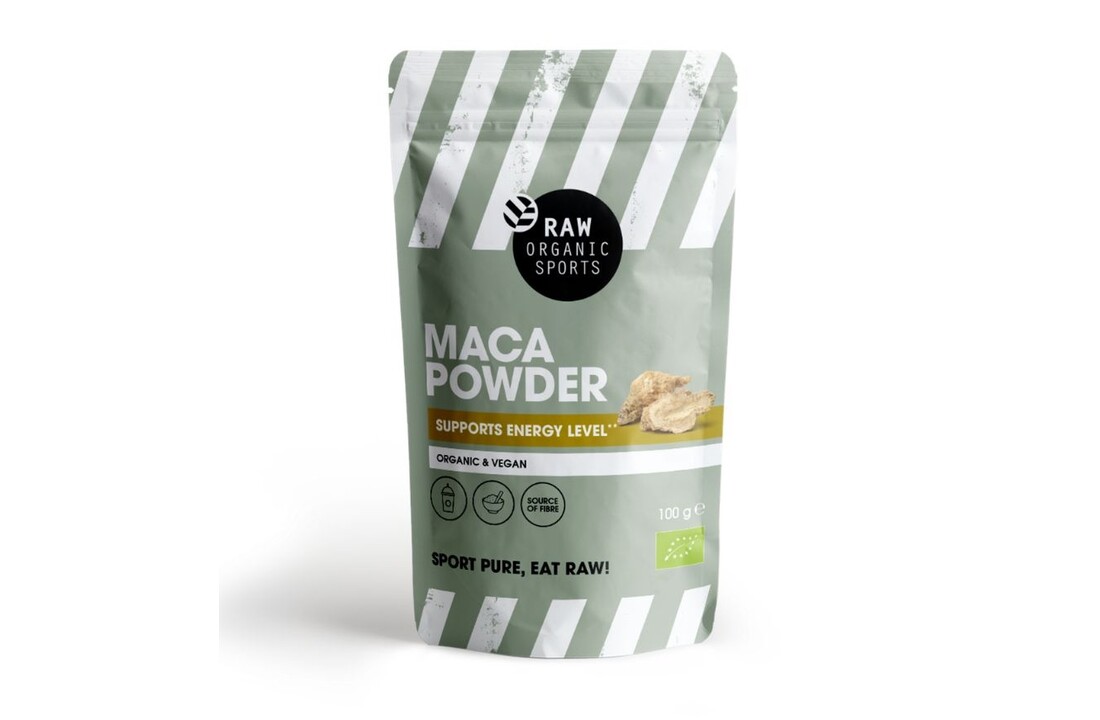 Raw Organic Sport Biologisch Macapoeder – Bron van eiwit, vezels en rijk aan ijzer