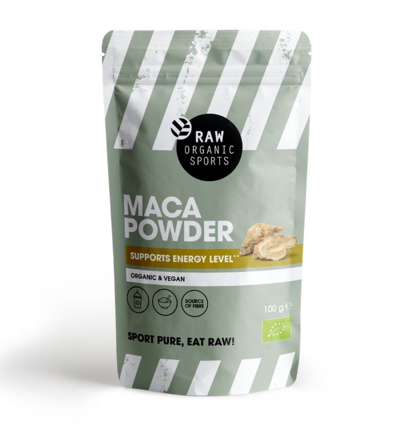 Raw Organic Sport Biologisch Macapoeder – Bron van eiwit, vezels en rijk aan ijzer