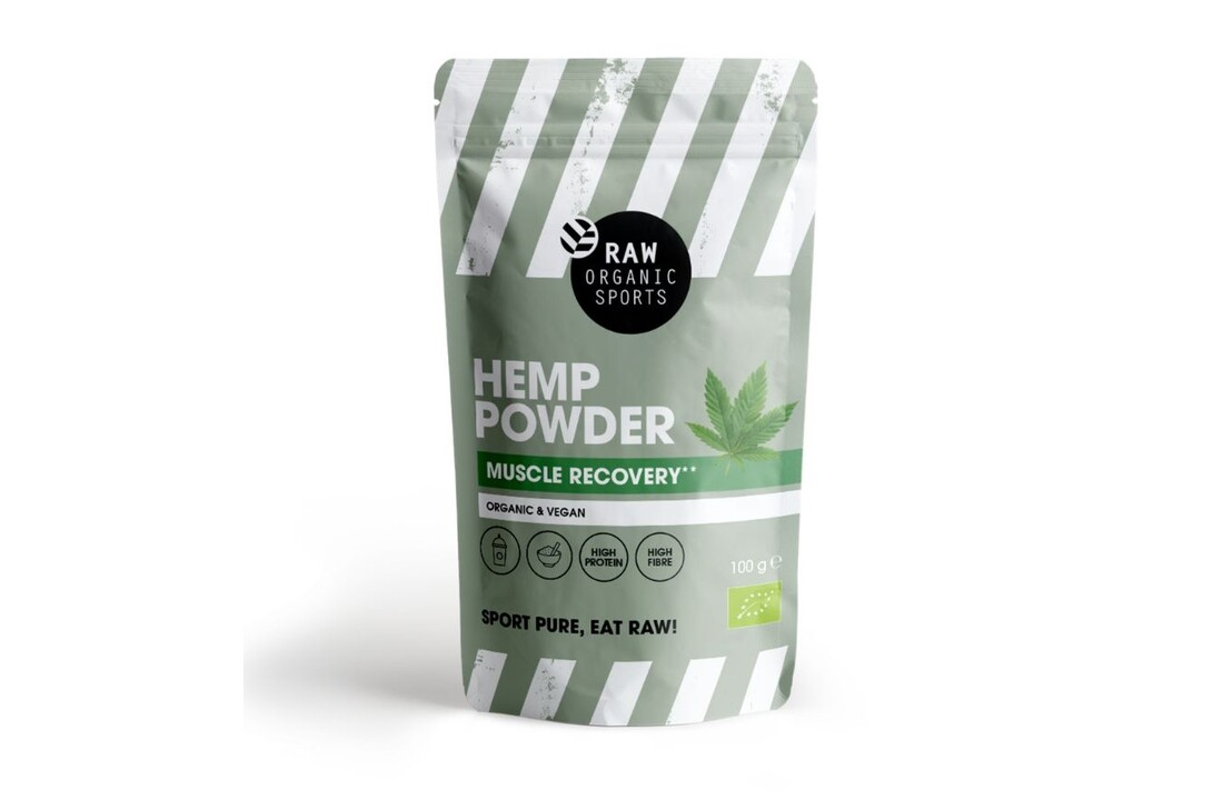 Raw Organic Sport Organic Hemp Powder – High in Protein, Fibre and Magnesium