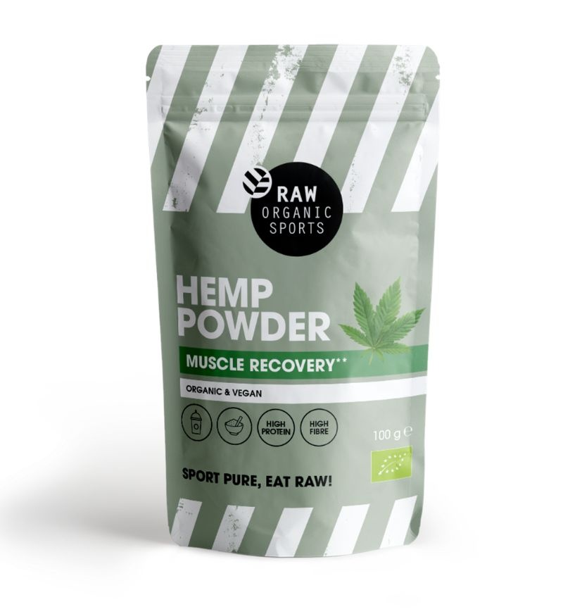 Raw Organic Sport Organic Hemp Powder – High in Protein, Fibre and Magnesium