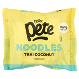 Better Pete Biologische Instant Block Noodles Thai Coconut – Vegan en 86% minder vet