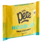 Better Pete Biologische Instant Block Noodles Thai Coconut – Vegan en 86% minder vet