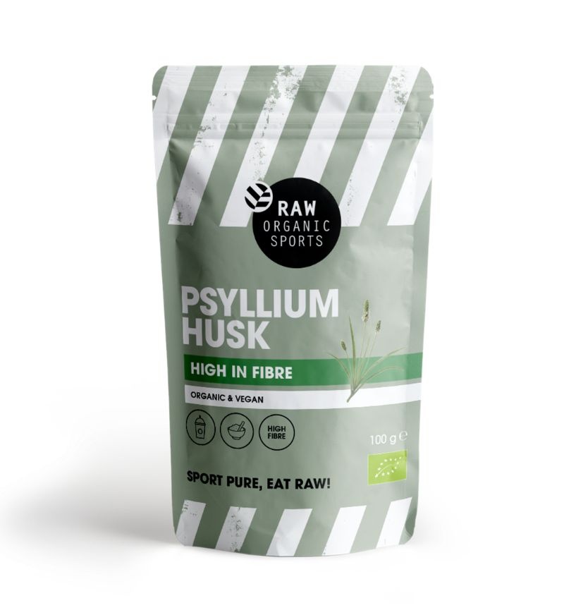 Raw Organic Sport Biologische Psylliumvezels – Vezelrijk en 100% puur