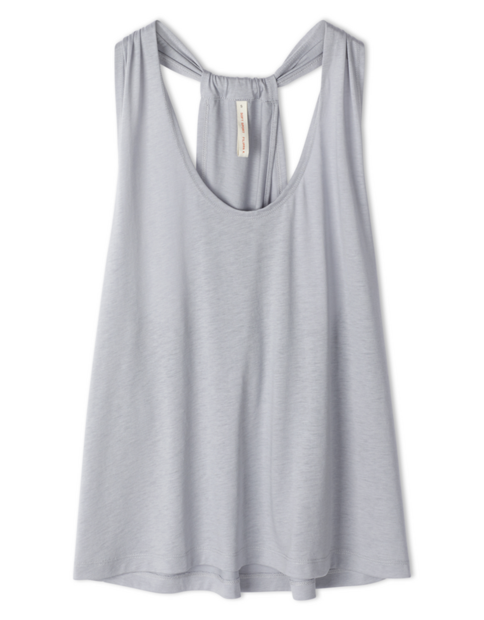 Filippa K Twist Layer Tank Silver Grey