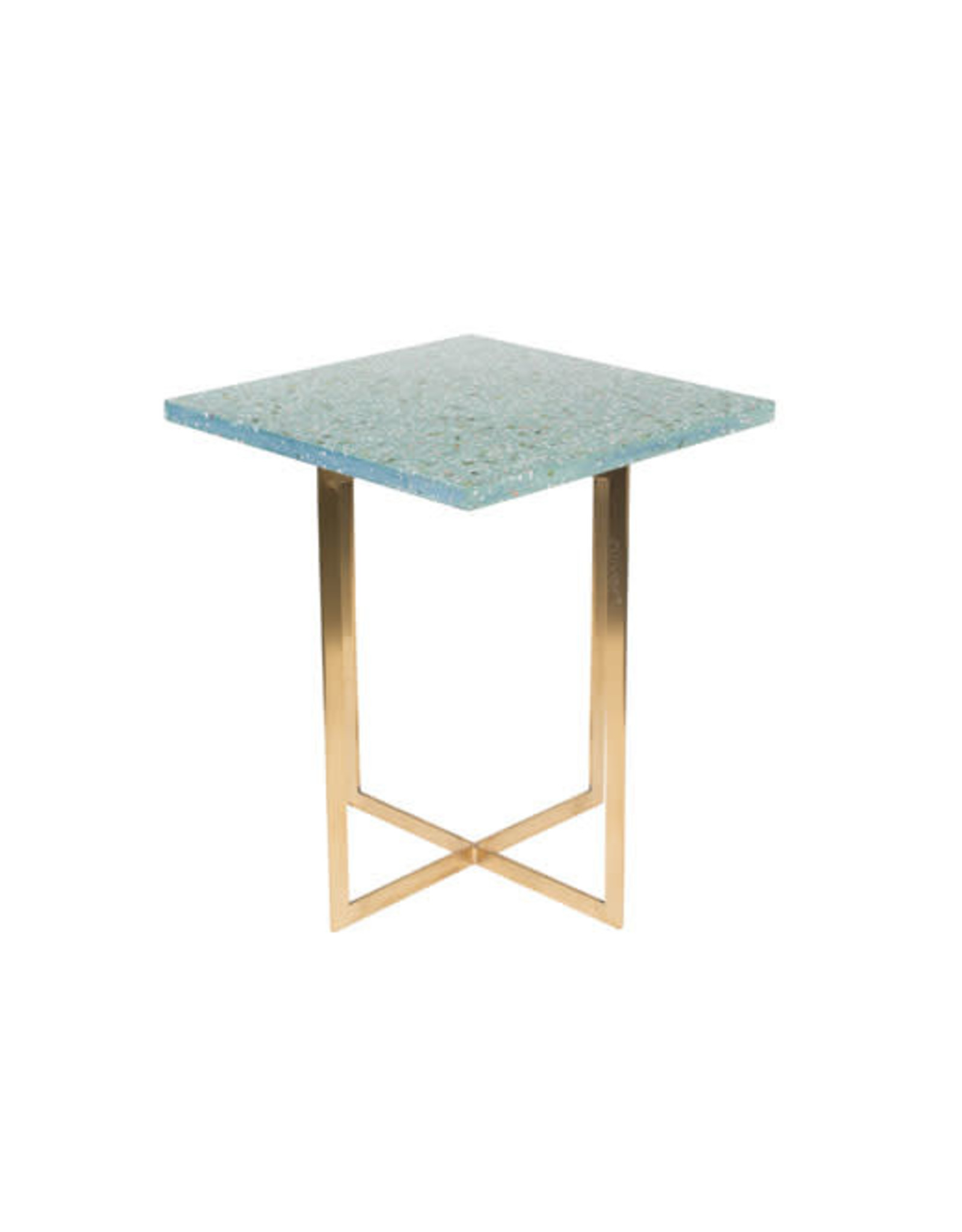 Zuiver Side table Luigi square green