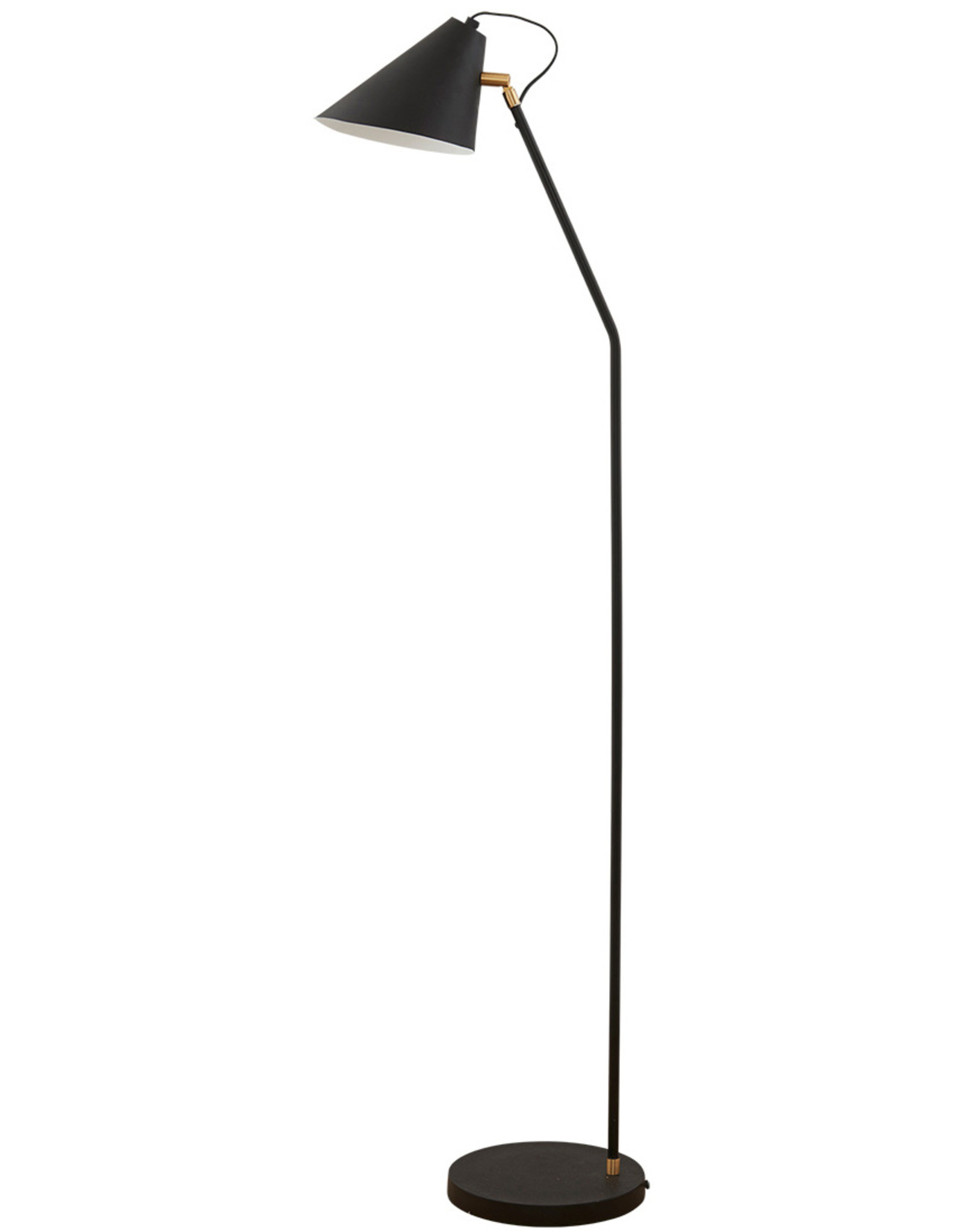 Floor Lamp, Club, Black / White