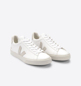Veja CAMPO CHROMEFREE EXTRA-WHIITE_NATURAL-SUEDE MEN