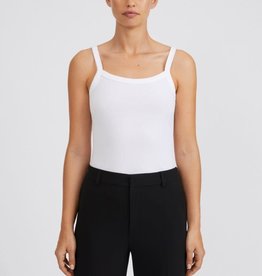 Filippa K Fine Rib Singlet White