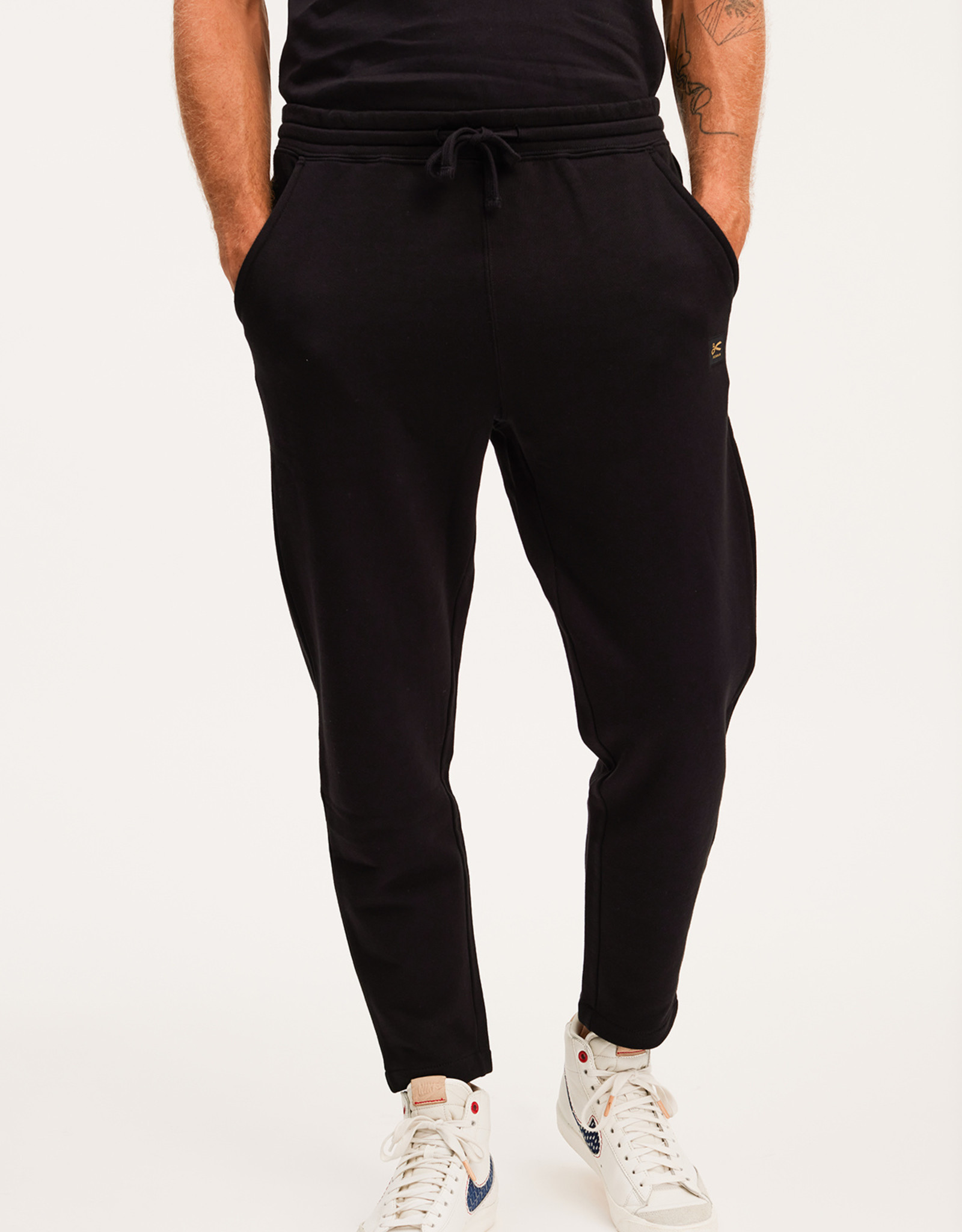 Denham DENHAM APPLIQUE SWEATPANT PRSU BLACK