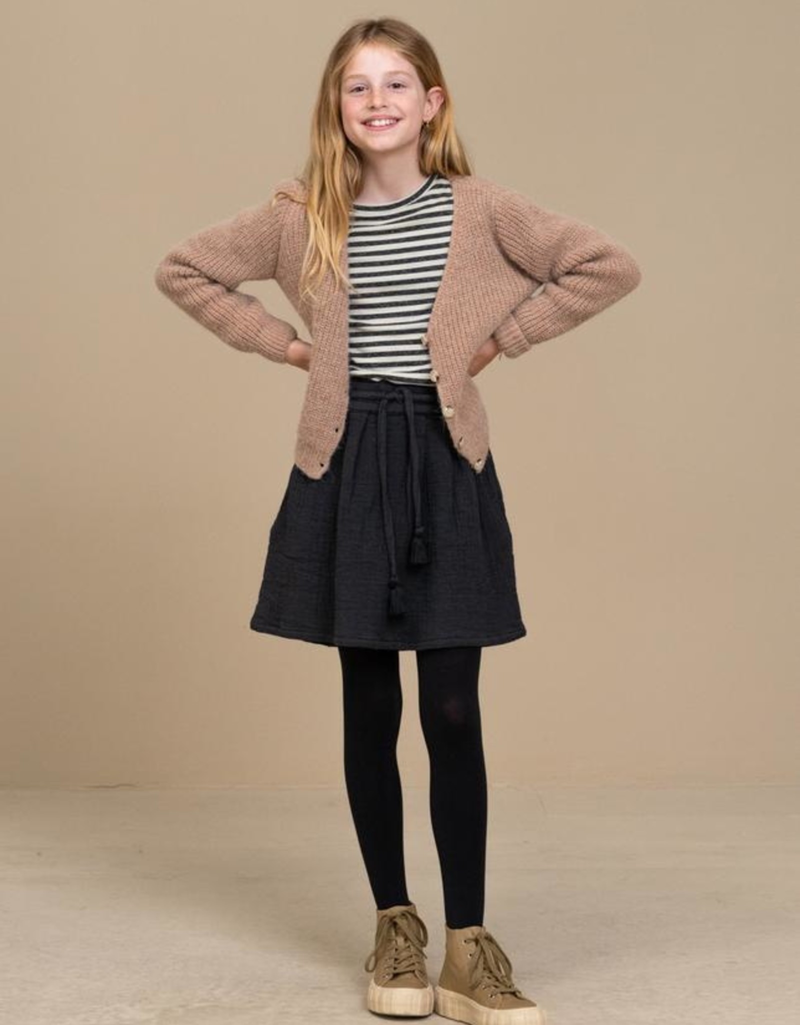 By-bar girls quinty cardigan old pink