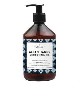 The Gift Label Hand Soap Clean Hands Dirty Minds