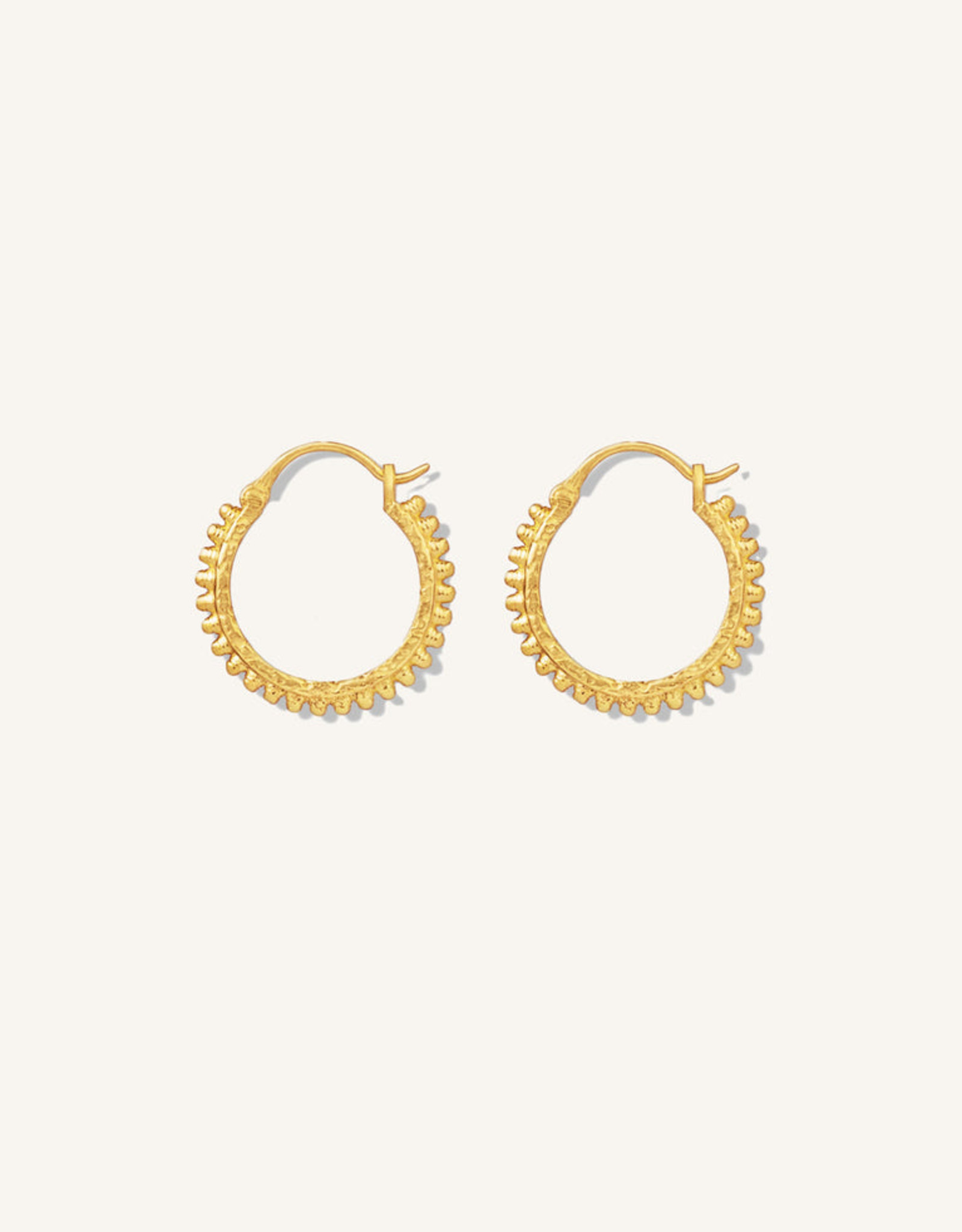 By-bar PD mees earring gold