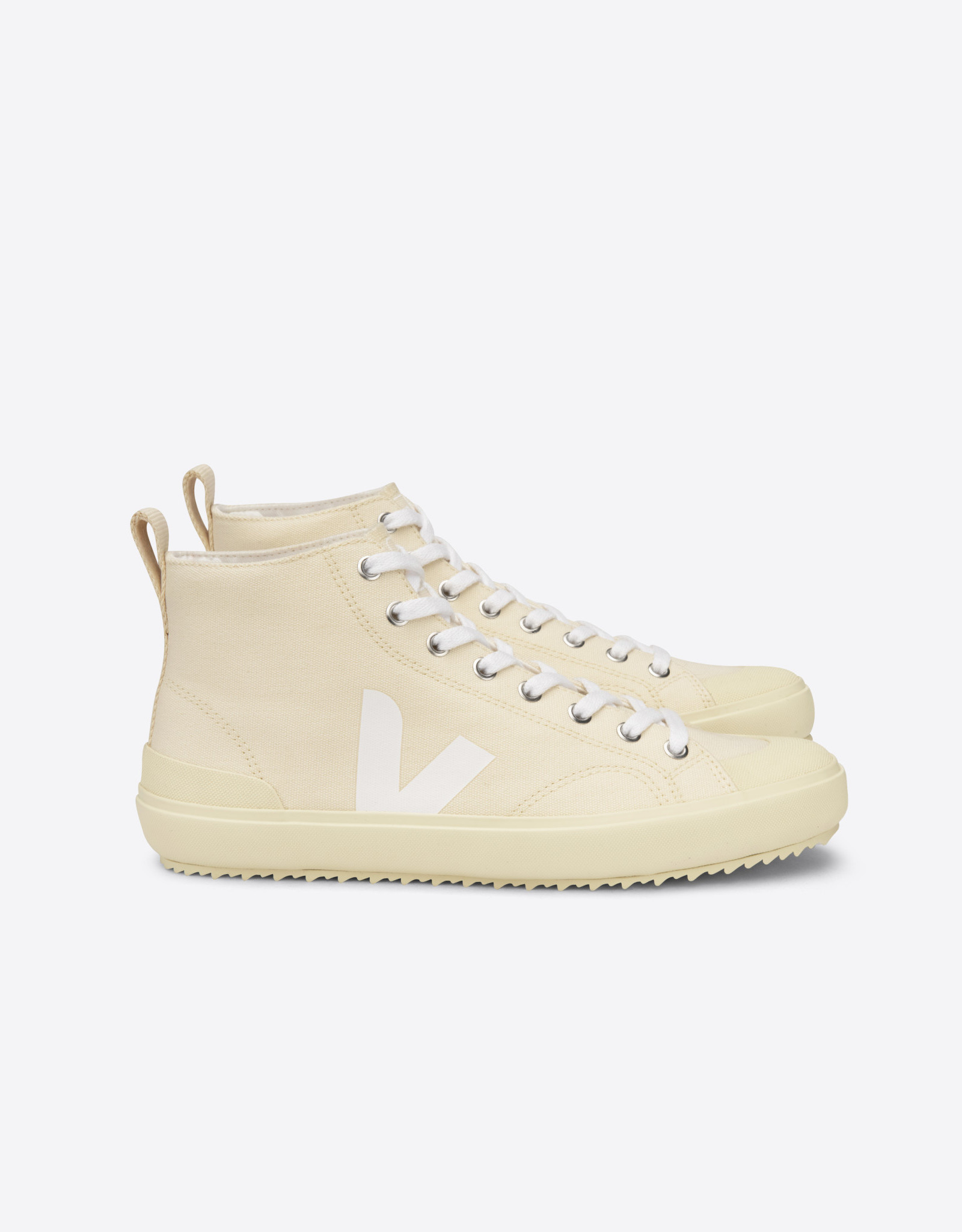 Veja NOVA HT CANVAS BUTTER_WHITE_BUTTER-SOLE