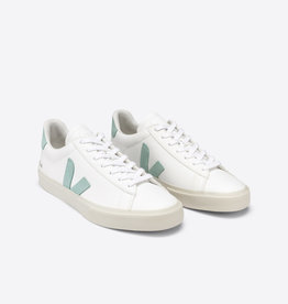 Veja CAMPO CHROMEFREE LEATHER EXTRA-WHITE_MATCHA