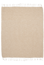 Urban Nature Culture Plaid Irregular Stripe prairie sand and white - 106400