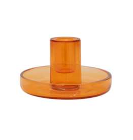 Urban Nature Culture Candle holder recycled glass Fountain apricot nectar - 106480