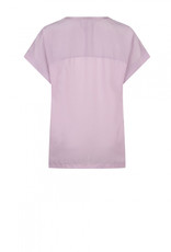 Dante6 Odette silk mix top Faded Lilac