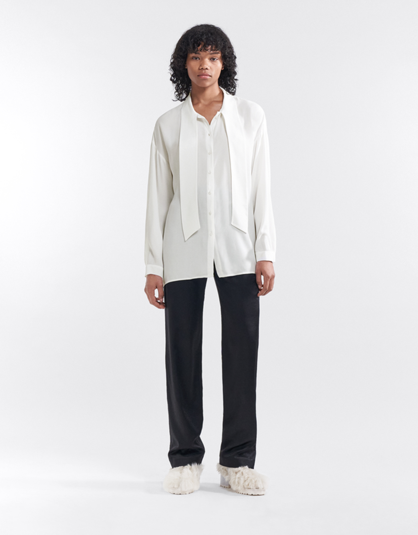 Filippa K Amelia Blouse White Chalk