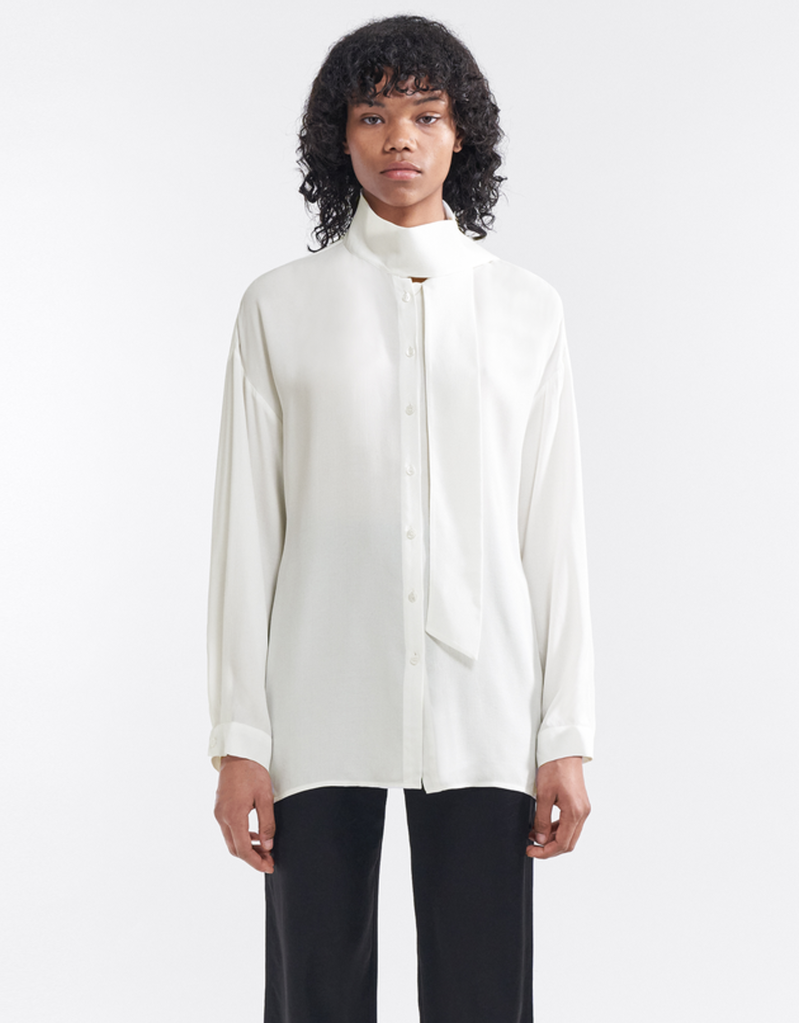 Filippa K Amelia Blouse White Chalk