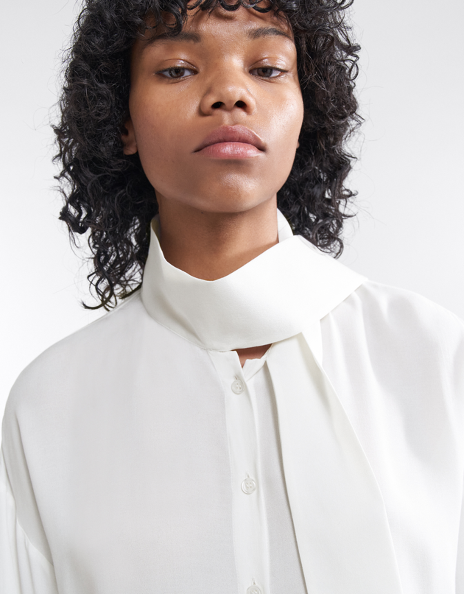 Filippa K Amelia Blouse White Chalk