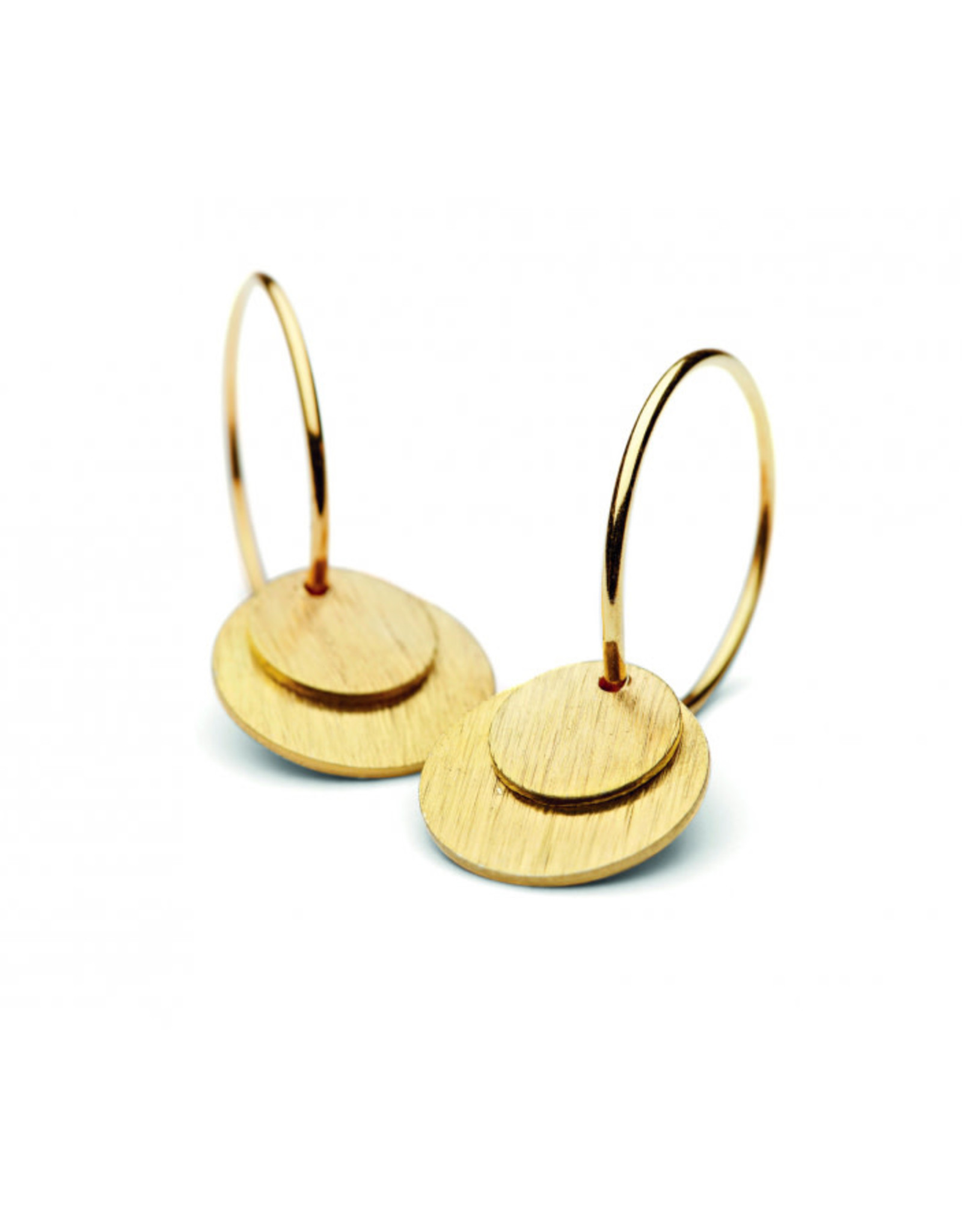 Pernille Corydon Small Coin Earrings