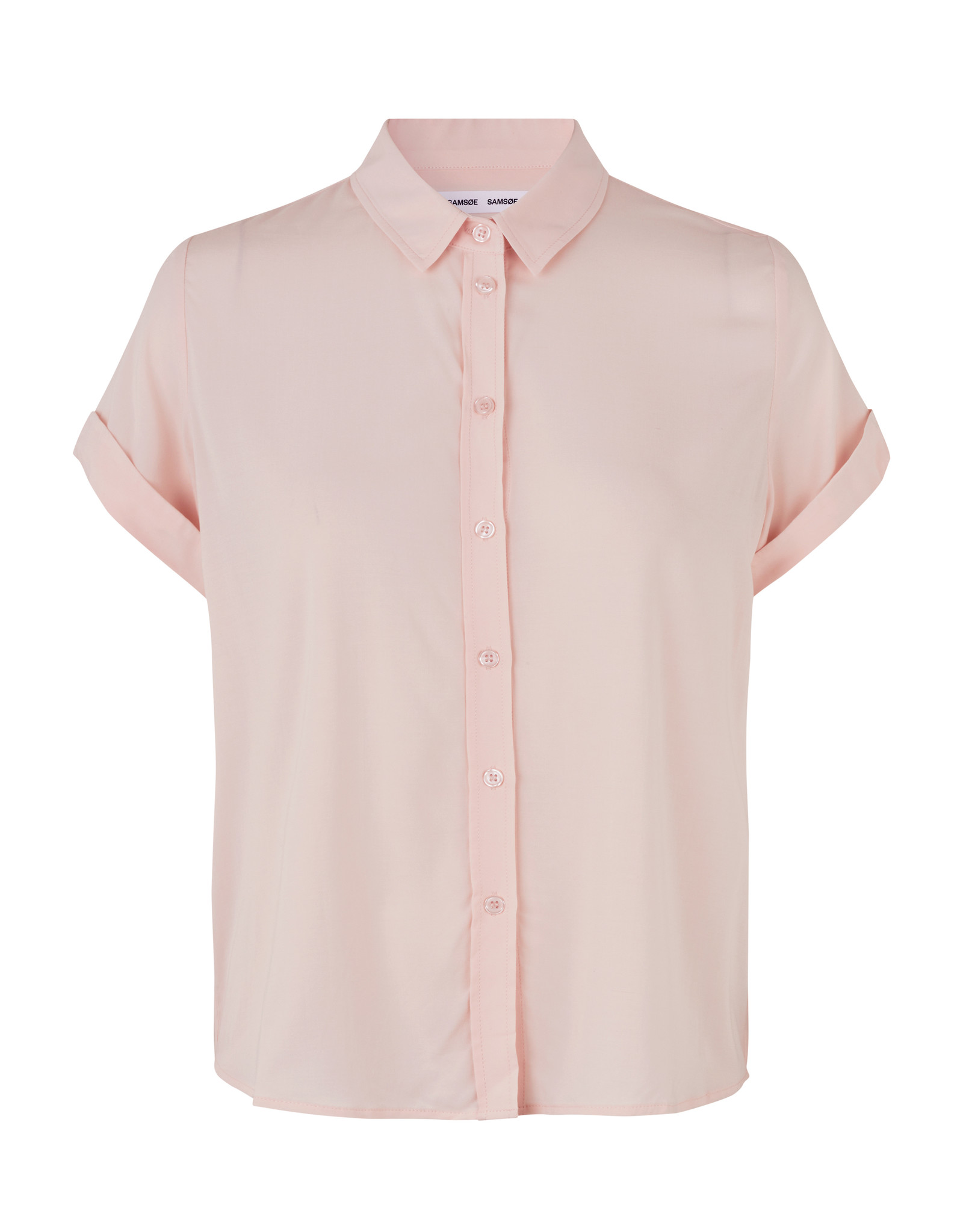 Samsoe Samsoe MAJAN SS SHIRT 9942 ROSEWATER