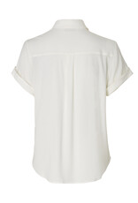 Samsoe Samsoe MAJAN SS SHIRT 9942 CLEAR CREAM