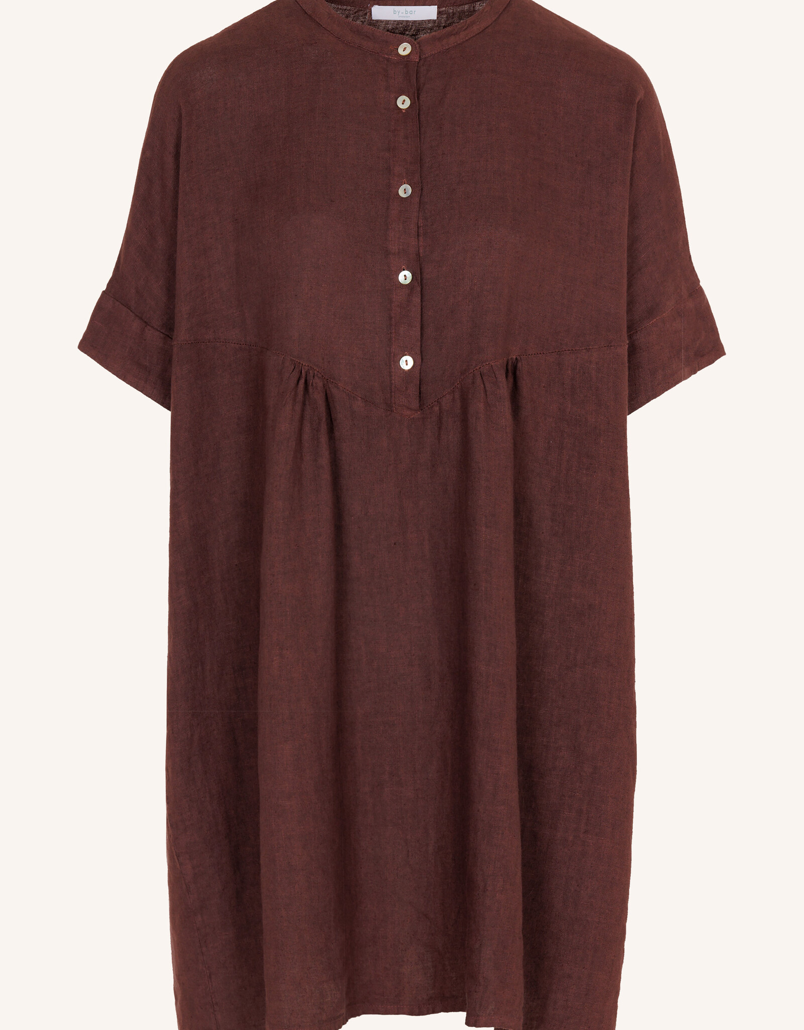 By-bar tais linen dress huckleberry