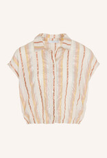 By-bar bieke gloss stripe blouse pastel gloss stripe