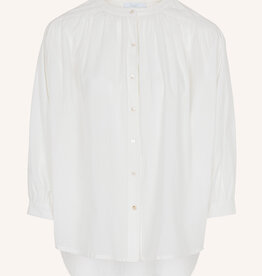 By-bar lucy chambric blouse  off white