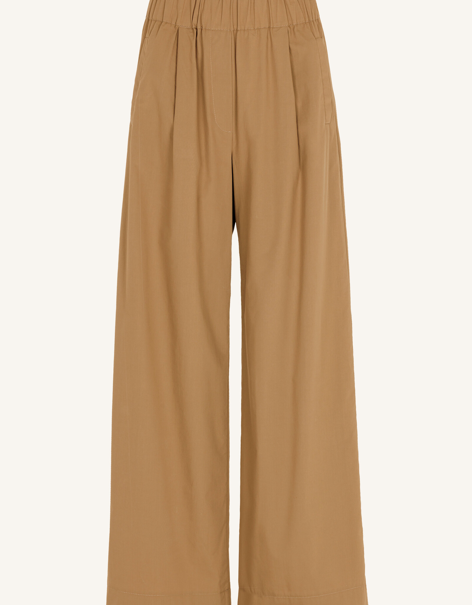 By-bar benji poplin pant  camel