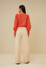 By-bar alba blouse  coral