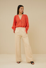 By-bar alba blouse  coral