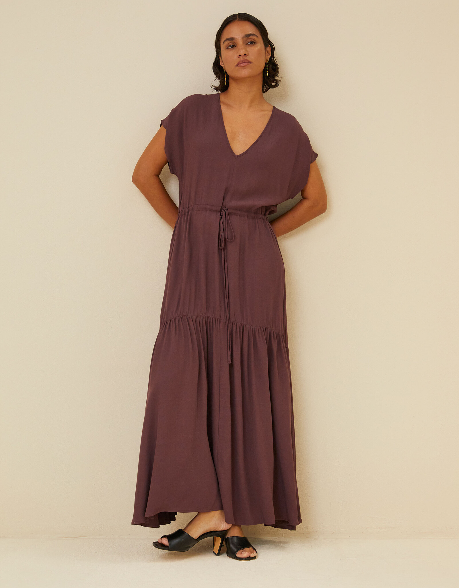 By-bar viona viscose dress huckleberry