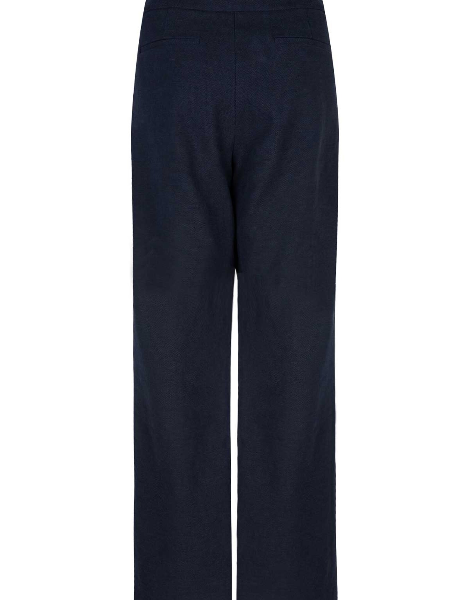 Ruby Tuesday RELENA straight leg pants with zipper at side NIGHT BLUE