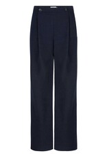 Ruby Tuesday RELENA straight leg pants with zipper at side NIGHT BLUE