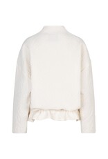 Ruby Tuesday MELOUA bomber vest with drawstring below waist Ivory