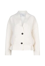 Ruby Tuesday MELOUA bomber vest with drawstring below waist Ivory