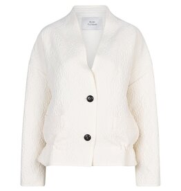 Ruby Tuesday MELOUA bomber vest with drawstring below waist Ivory