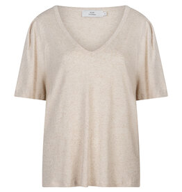 Ruby Tuesday CEYA v neck tee Light beige melange