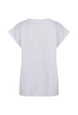 Ruby Tuesday CELIA round neck heavy tee Ivory